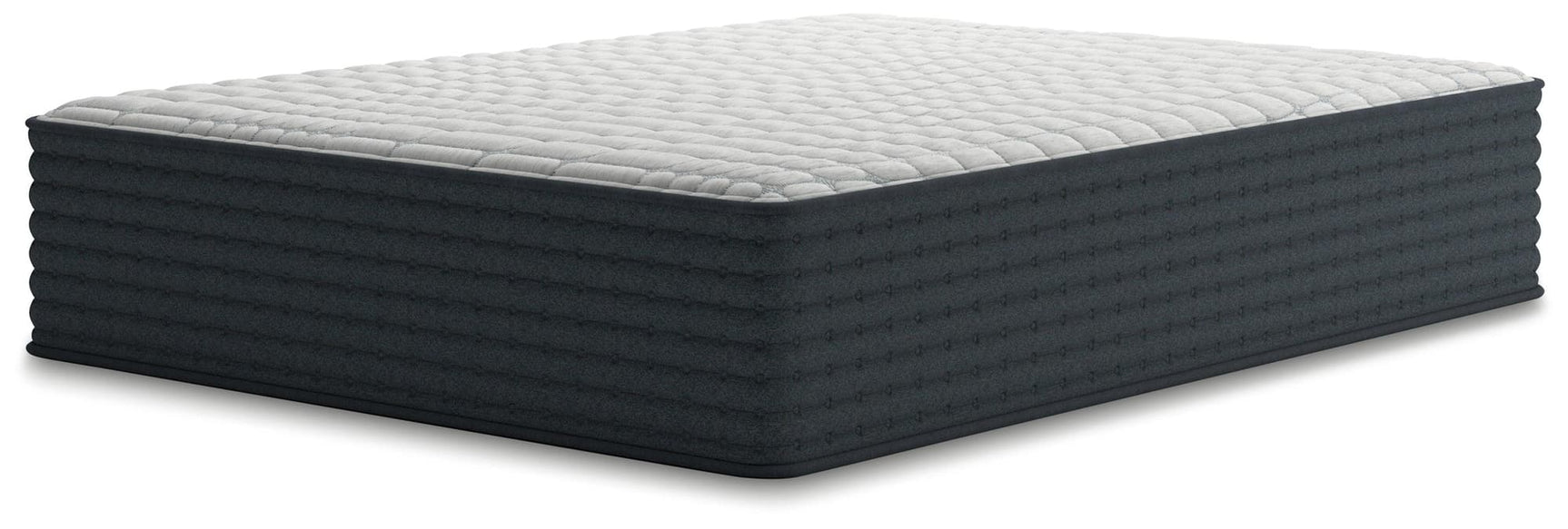 Hybrid 1400 White Queen Mattress front view by Sierra Sleep®