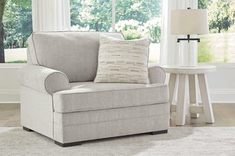 Eastonbridge Shadow Chenille Oversized Chair front angle