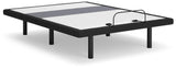 Ashley Best Base with Lumbar and Audio Queen Adjustable Bed Base Black Side View