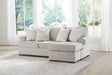Eastonbridge Shadow Chenille Sofa Chaise main view