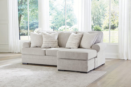 Eastonbridge Shadow Chenille Sofa Chaise main view
