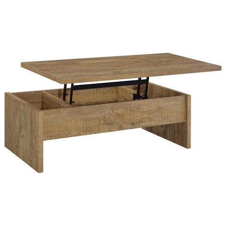Canoga Lift-Top Coffee Table Mango Front View