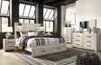Cambeck Whitewash Panel Bedroom Set main view