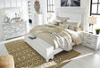 Kanwyn Whitewash Panel Storage Bedroom Set bed main view