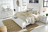 Kanwyn Whitewash Panel Storage Bedroom Set bed main view