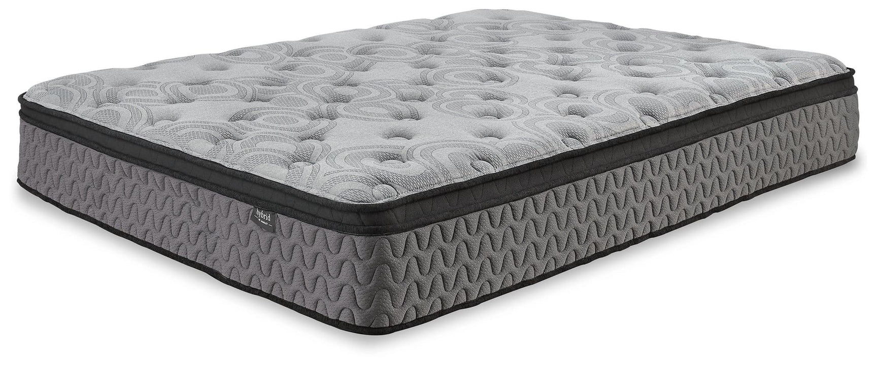 Augusta2 White Twin Mattress by Sierra Sleep® side angle