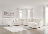 Chessington Ivory 4-Piece Sectional Sofa with Chaise, main view