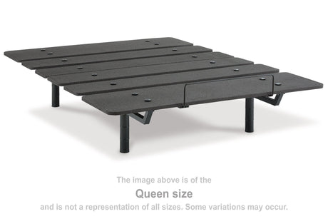 Cosmic Power Base Twin XL adjustable bed base, front angle