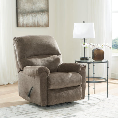 main view of Stonemeade Nutmeg Chenille Recliner recliner