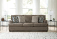 Stonemeade Nutmeg Chenille Sofa front view