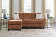 Amity Bay Clay Chenille Sofa Chaise main view