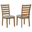 Atwood Wood Dining Side Chair front view