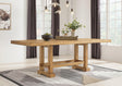 Havonplane Brown Counter Height Dining Extension Table front angle