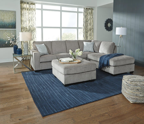 Altari Alloy 2-Piece Sectional Sofa with Ottoman front view