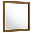 Adderley Warm Brown Dresser Mirror front view