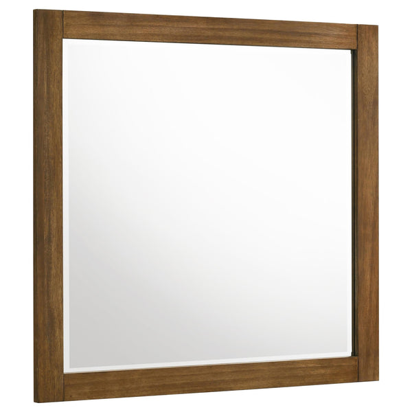 Adderley Warm Brown Dresser Mirror front view