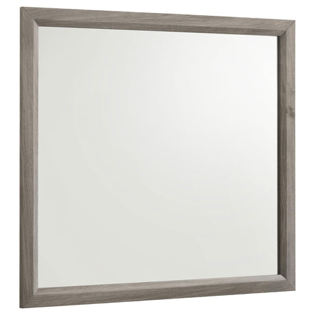 Watson Dresser Mirror Light Taupe front view
