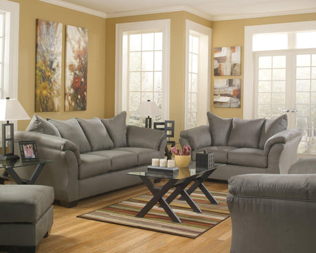 Darcy Cobblestone sofa main view
