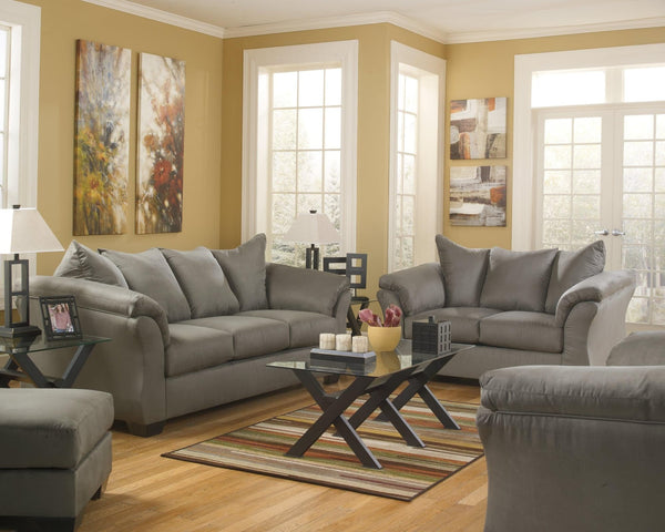 Darcy Cobblestone sofa main view