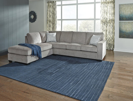 Altari Alloy 2-Piece Sectional Sofa with Ottoman front view