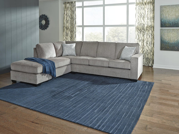 Altari Alloy 2-Piece Sectional Sofa with Ottoman front view