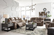Stoneland Fossil power reclining sofa front view