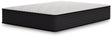 Limited Edition Plush Full Mattress in white, angled side view