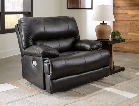 Mountainous Eclipse Leather Power Recliner main view