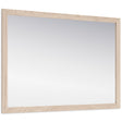 Cadmori tan bedroom mirror front view