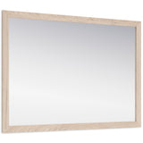 Cadmori tan bedroom mirror front view