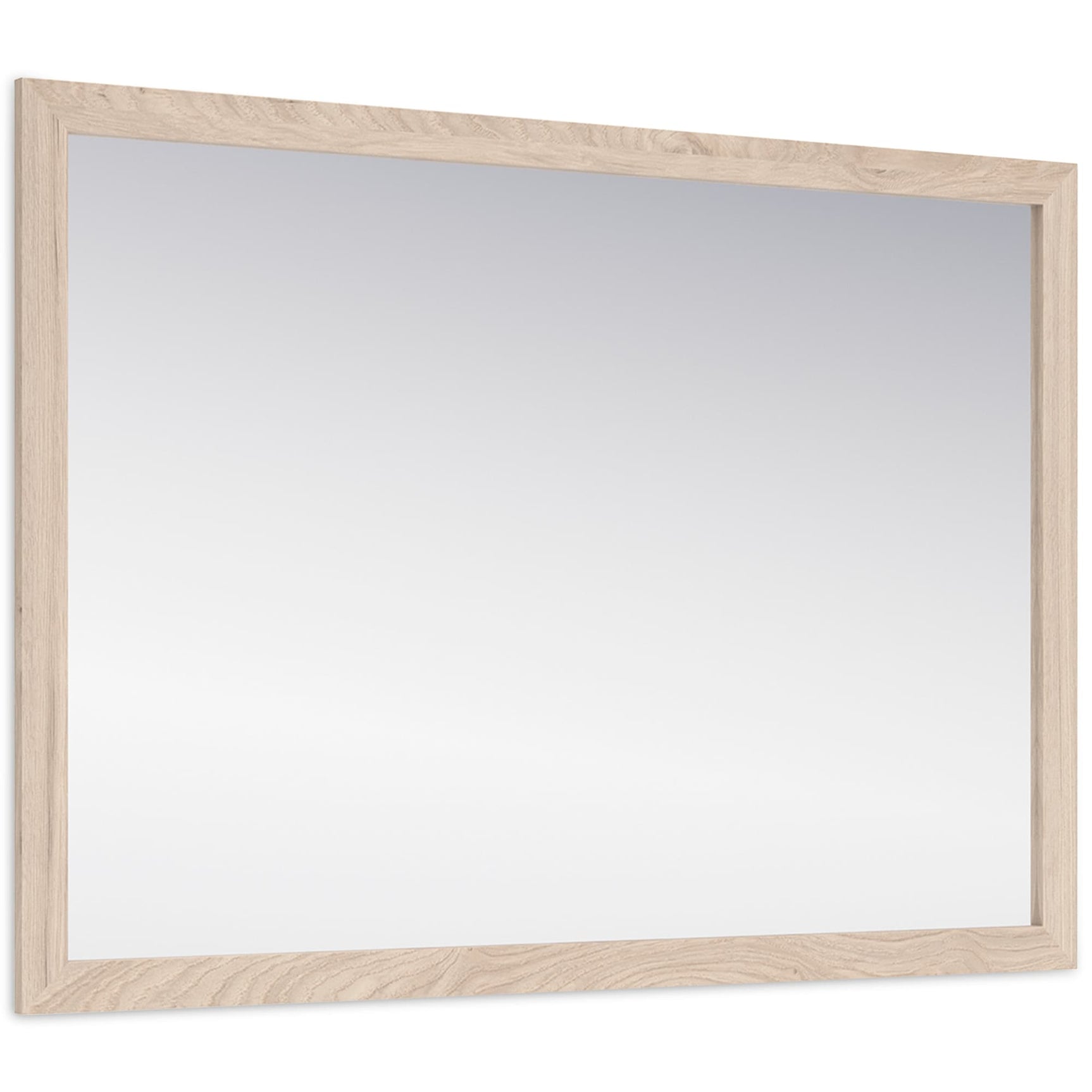 Cadmori tan bedroom mirror front view
