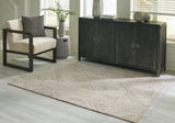 Jadott Beige Brown Medium Rug front view
