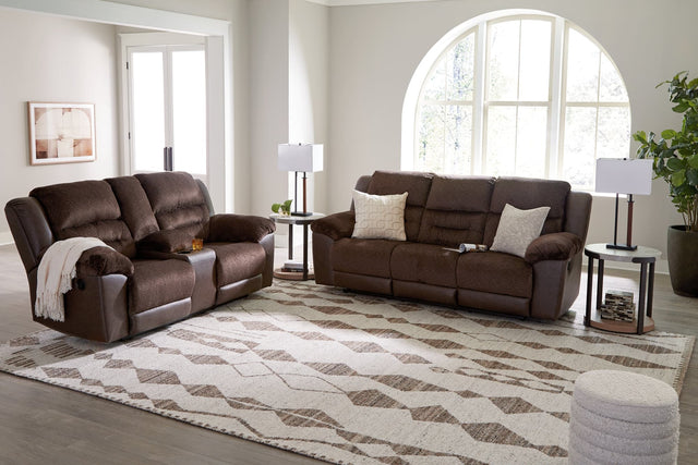 Brettler beige and brown extra large rectangle rug laid flat, showing geometric pattern