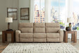 Next-Gen DuraPella Sand 3-Piece Power Reclining Sectional Sofa front view