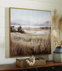 Clarkford Multi Wall Art front view with goldtone frame