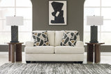 Heartcort Quartz Chenille Loveseat front angle view