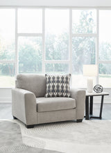 Avenal Park Flannel Chenille Oversized Chair front angle