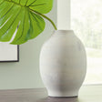 Clayson Sage Green Ceramic Vase front view