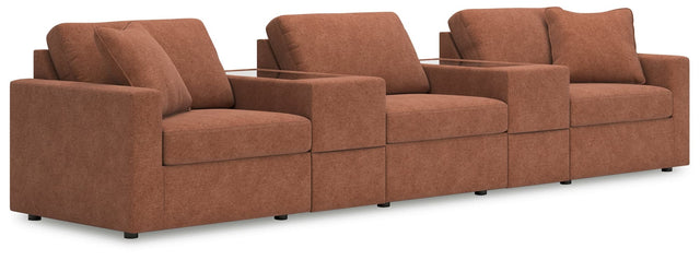 Main view of Modmax Spice Nuvella® 5-Piece Sectional sofa
