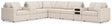 Modmax Oyster Nuvella® 8-Piece Sectional sofa main view