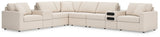 Modmax Oyster Nuvella® 8-Piece Sectional sofa main view