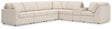 Modmax Oyster Nuvella® 7-Piece Sectional Sofa main view