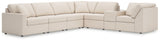 Modmax Oyster Nuvella® 7-Piece Sectional Sofa main view