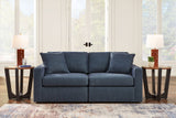 Modmax Ink Nuvella® 2-Piece Sectional sofa main front view
