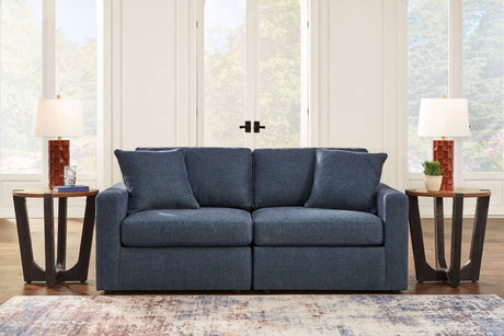 Modmax Ink Nuvella® 2-Piece Sectional sofa main front view