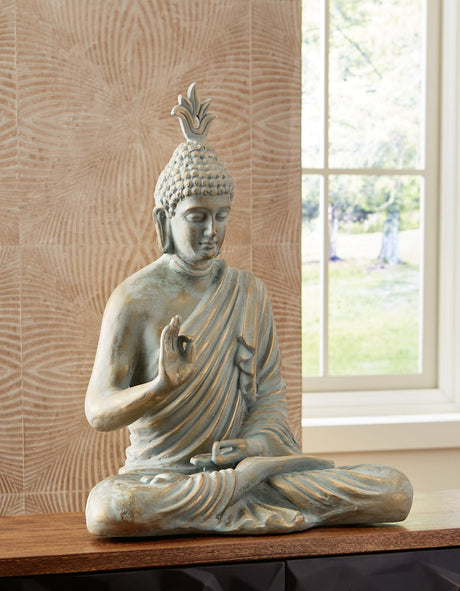 Hosgrove Verdigis Patina Sculpture front angle view