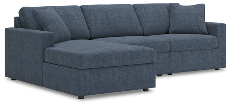 Modmax Ink Nuvella 3-piece sectional sofa with chaise main view
