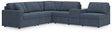 Main view of Modmax Ink Performance Fabric Next-Gen Nuvella™ 6-Piece Sectional sofa
