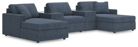 Modmax Ink Next-Gen Nuvella 5-Piece Pit Sectional main view