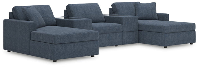 Modmax Ink Next-Gen Nuvella 5-Piece Pit Sectional main view